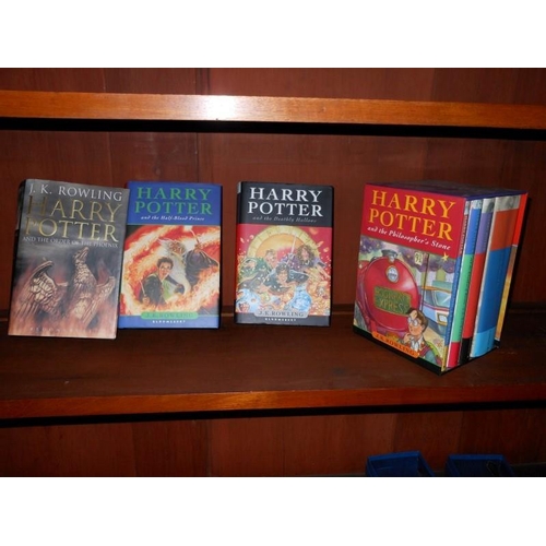 3 - Complete Set of Harry Potter Books including First Editions