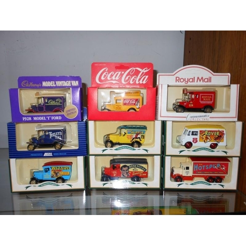 50 - 9 x 'Days Gone' & Other Collectable Model Vans