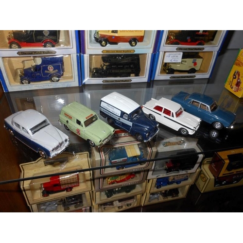 53 - 5 x Vanguard Classic Cars: rOVER p4, Ford 300E, Austin A40, Triumph Herald & Rover 2000