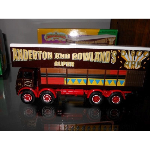 54 - Boxed Corgi Classics Showman Range Atkinson Open Pole Model Anderson & Rowlands, 1:50 Truck