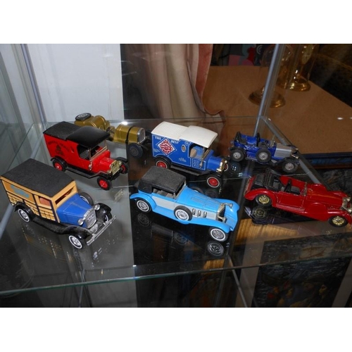 60 - 8 x Unboxed Matchbox Yesteryear & Other Model Cars & Trucks