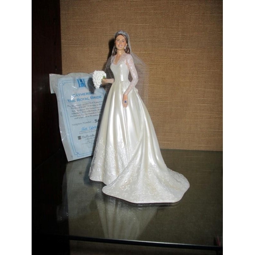 86 - The Hamilton Brides Collection-Kate Middleton Figurine