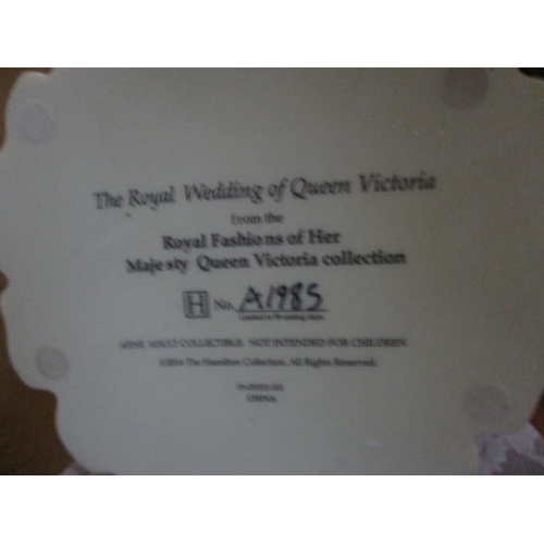 87 - The Hamilton Royal Wedding of Queen Victoria Figurine