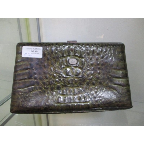 4071 - Alligator Italian Designer Purse