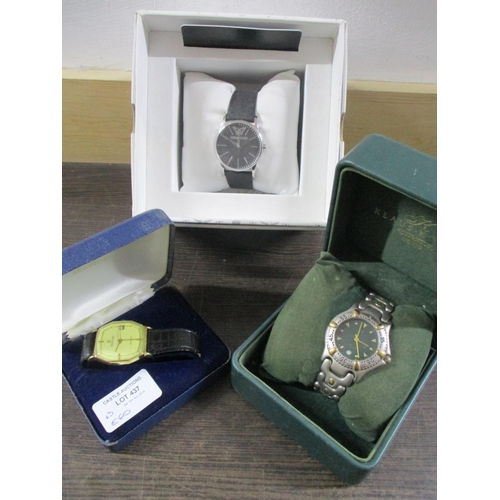 4091 - Collection of 3 x Men's Watches