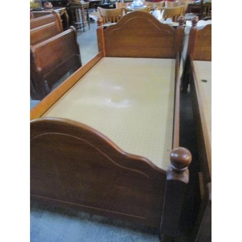 4107 - Pine Single Bed - No Mattress (L197cm x W103cm x H30cm)