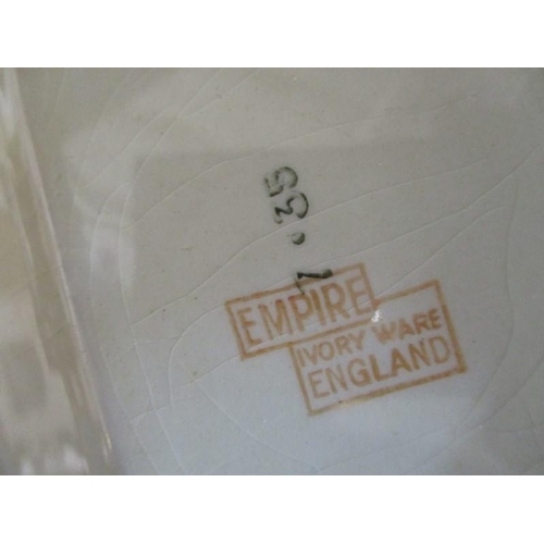 4088 - Vintage ''Yellow'' Small Mini Sandwich Dishes