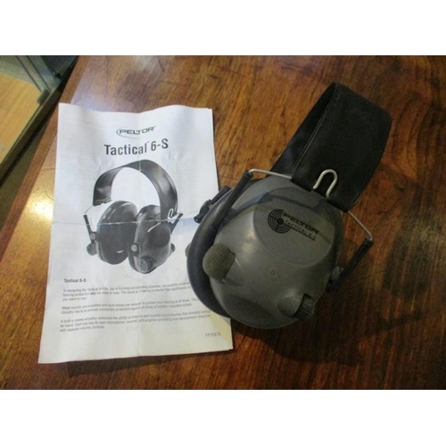 4101 - Pelfo Tactical 6-5 Ear Defenders Shooting -Hunting Interest