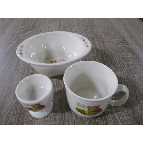 4103 - Baby Bear Set: Bowl Cup, & Egg Holder