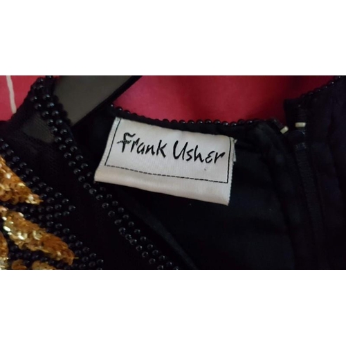 4142 - Frank Usher Ladies Sequin Top, Size S