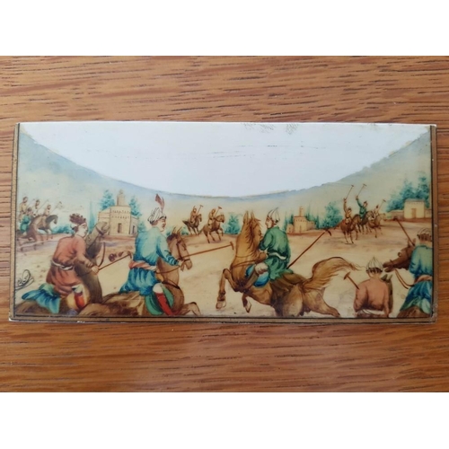 4108 - Δέκα Χειροποίητες Μινιατούρες σε Οστό από τον Περσικό Καλλιτέχνη Ali Sajjadi.

Collection of 10 x Ha... 