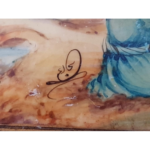 4108 - Δέκα Χειροποίητες Μινιατούρες σε Οστό από τον Περσικό Καλλιτέχνη Ali Sajjadi.

Collection of 10 x Ha... 