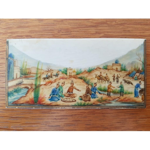 4108 - Δέκα Χειροποίητες Μινιατούρες σε Οστό από τον Περσικό Καλλιτέχνη Ali Sajjadi.

Collection of 10 x Ha... 