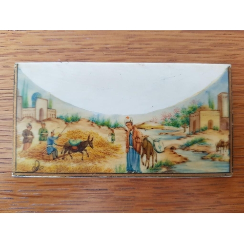 4108 - Δέκα Χειροποίητες Μινιατούρες σε Οστό από τον Περσικό Καλλιτέχνη Ali Sajjadi.

Collection of 10 x Ha... 