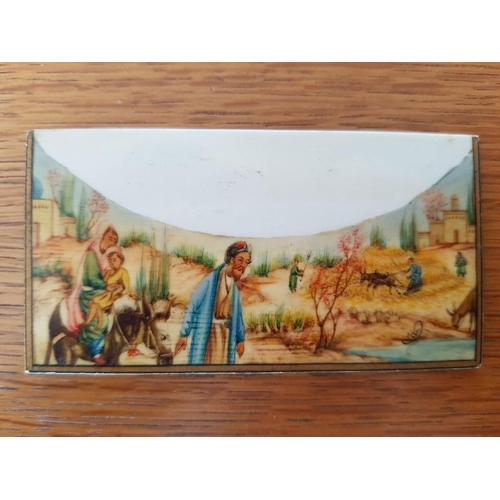 4108 - Δέκα Χειροποίητες Μινιατούρες σε Οστό από τον Περσικό Καλλιτέχνη Ali Sajjadi.

Collection of 10 x Ha... 