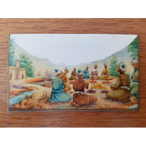 4108 - Δέκα Χειροποίητες Μινιατούρες σε Οστό από τον Περσικό Καλλιτέχνη Ali Sajjadi.

Collection of 10 x Ha... 