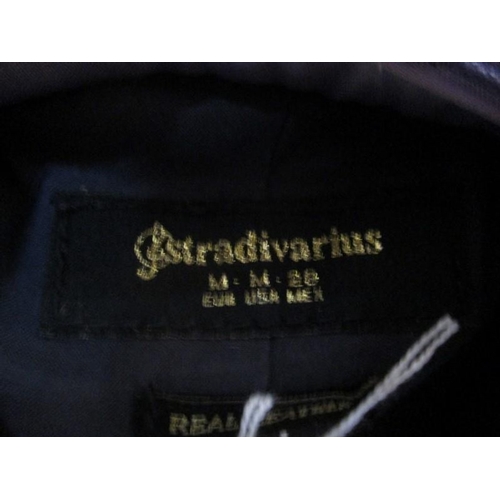 4064 - Camel Colour ''Stradivarius'' Leather Ladies Jacket Size M