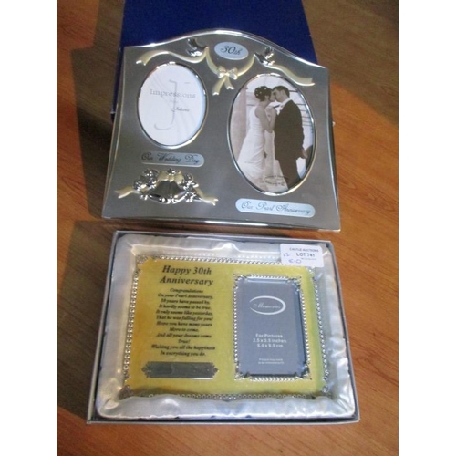 4116 - 30th Anniversary Gifts (Foto Frames) (x2)