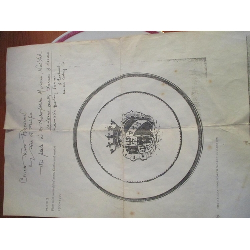 4114 - Reproduction of 18th Century Chinese Export Armorial Plate, Canton Region