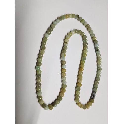 6001 - Jade Necklace (with Certificate)