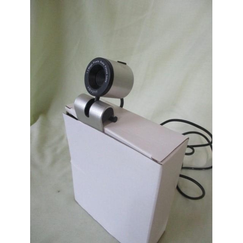 6055 - Advent 1.3MP Aluminium Webcam