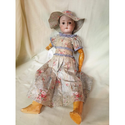 6158 - Antique German Doll 