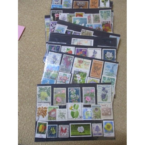 6133 - 20 x Pages of Assorted World Stamps