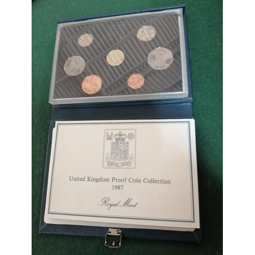 6045 - United Kingdom Proof Coin Collection 1987