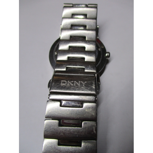 6037 - DKNY Ladies Watch with Stainless Steel Bracelet and Crystals