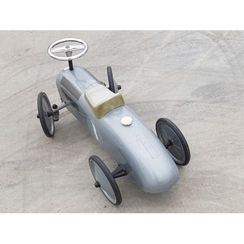 44 - Gollnest & Kiesel (Germany) #14136, Vintage Style Children's Replica Ride-On Racing Car Made from Me... 