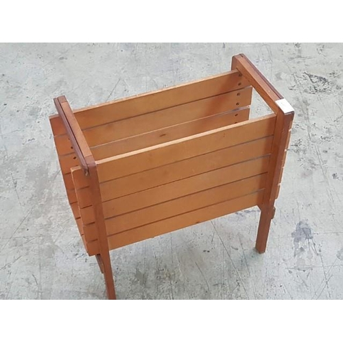 9 - Wooden Plant Holder / Magazine Rack (45cm x 45cm 17cm)