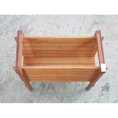 9 - Wooden Plant Holder / Magazine Rack (45cm x 45cm 17cm)