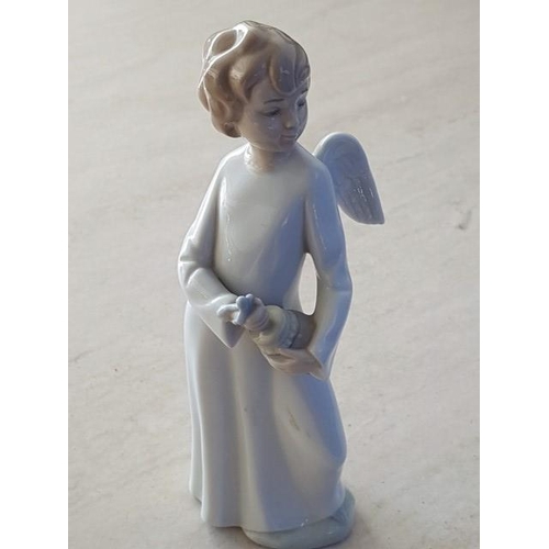 193 - Collection of 3 x Nao Porcelain Angel Figurines (Approx H:20cm)