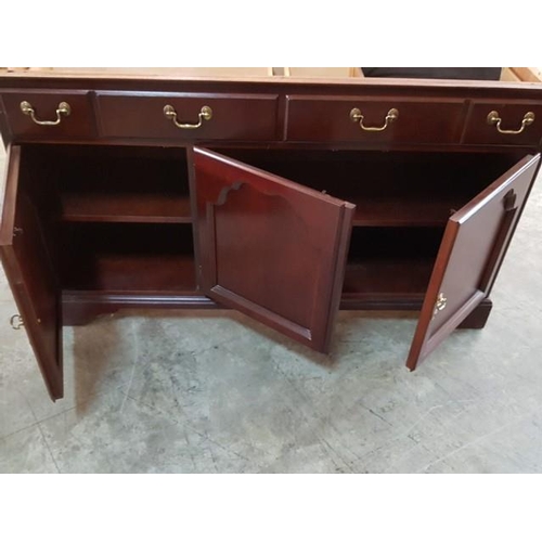 4 - Drexel Heritage Sideboard in Classic Cherry Wood Colour, Made in the USA (140cm x 40cm x 80cm). A/F,... 