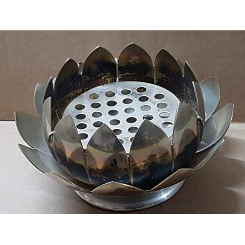 62 - Silver Plated Rose Bowl's (x2)