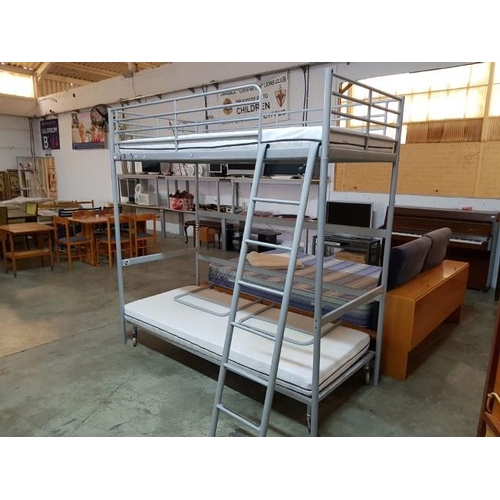 88 - Modern Bunk Bed (Approx H:206cm x L:207 x W: 110cm - 94cm)