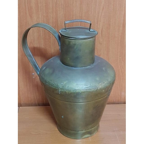 621 - Vintage Style Large Water / Wine Jar with Lid (H:40cm)