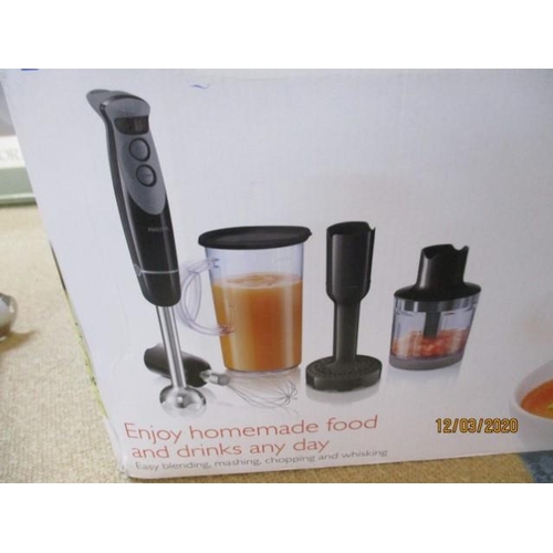 642 - Phillips Electric Hand Blender in Box