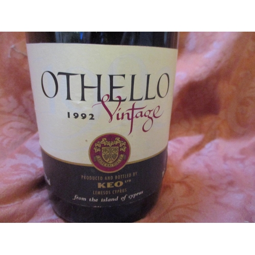 34 - 10 x Bottles of 1992 Vintage Keo Othello Red Wine, 75cl, 12% Vol