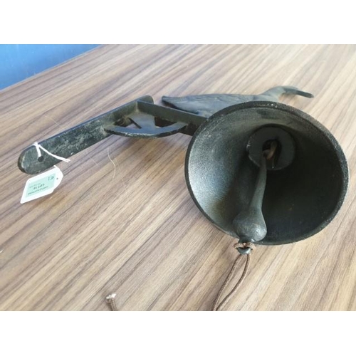 14 - Cast Iron Wall Bell with Duck