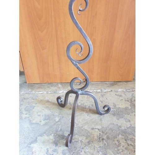 21 - Wrought Iron Candle Holder