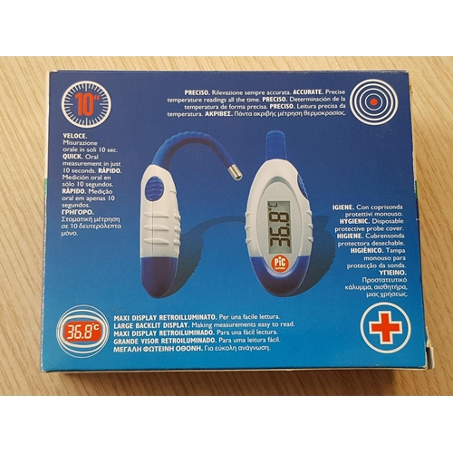 25 - Oral Vedo - Digital Thermometer for Oral Use and Small First Aid Kit