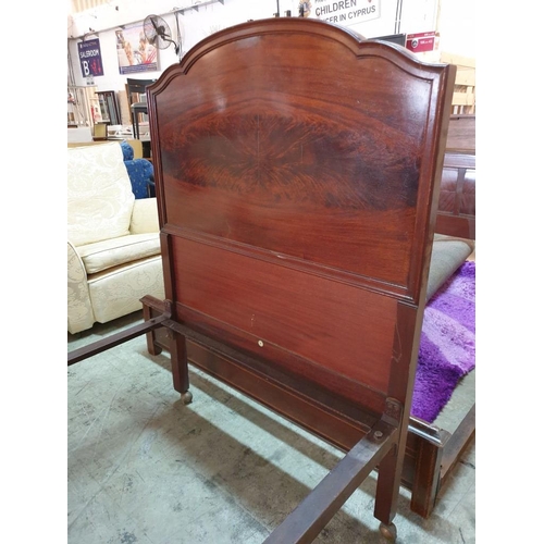 32A - Antique Wooden Single Bed by 