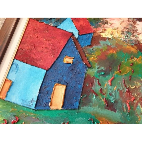 12A - Framed of Abstract Zoopiyi Viccose (86cm x 71cm)
*Sale proceeds are going to Charity *