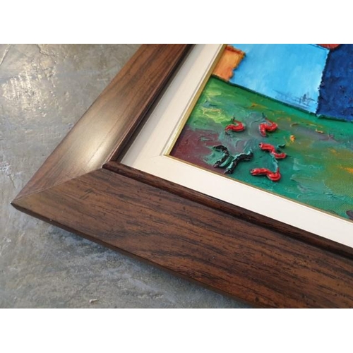 12A - Framed of Abstract Zoopiyi Viccose (86cm x 71cm)
*Sale proceeds are going to Charity *