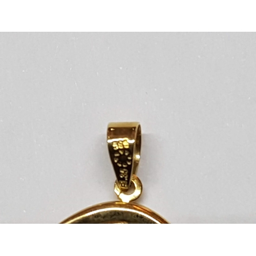 29 - Yellow Gold Pendant (14ct - 585ct) 