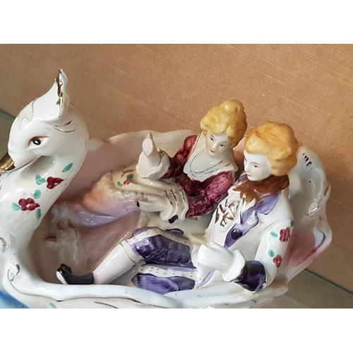 125 - Continetal Style Porcelain Figurine 