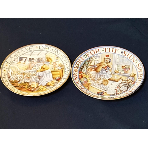 208 - Royal Doulton Pair of Porcelain Decorative Plates 