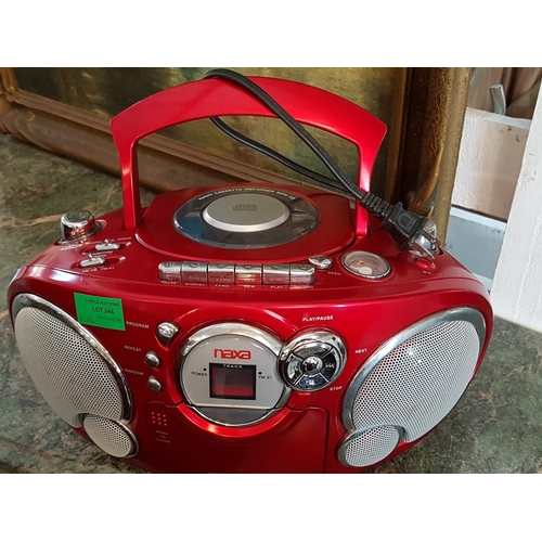 344 - Naxa Radio / Tape / CD Player