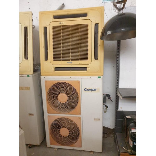 456 - Coolstar Cassette Air Conditioning (Compressor and Ceiling Unit) Model MCA-48HR, 48,000 BTU (NB R22 ... 